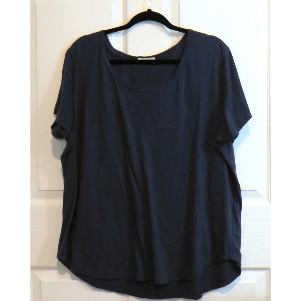 Urban Diction Blue/Gray Lightweight Tshirt 2X